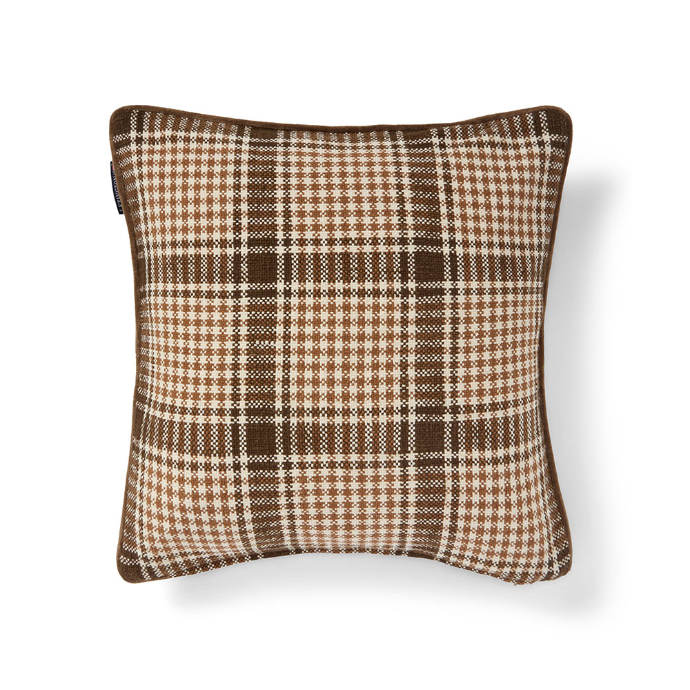 Lexington Multi Checked Recycled Cotton Kuddfodral